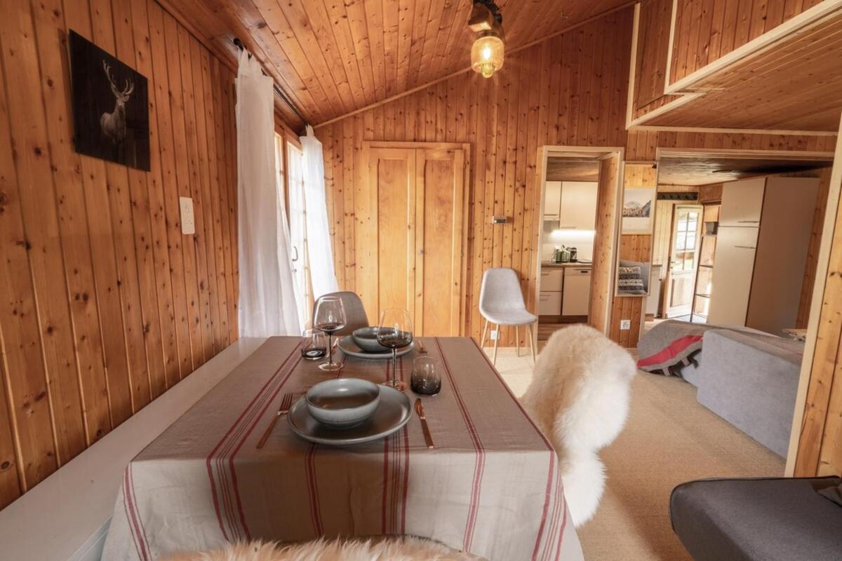 Cosy Chalet With Panoramic Views In Verbier旅馆 外观 照片