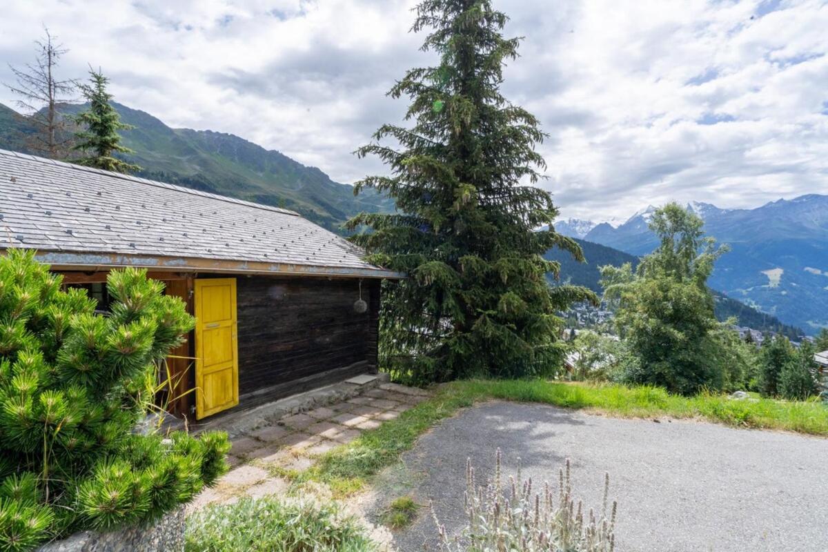 Cosy Chalet With Panoramic Views In Verbier旅馆 外观 照片